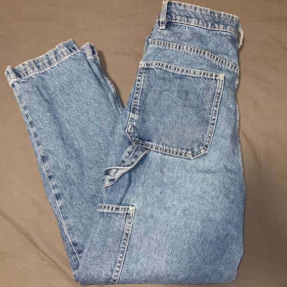 Denim Cargo Jeans - Picture 2 of 3